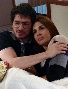 Helena Fernandes and Guilherme Piva