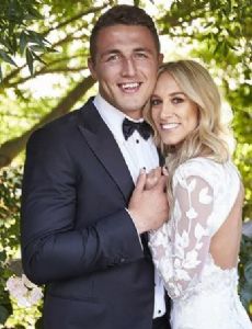 Phoebe Hooke and Sam Burgess