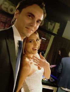 Benedetta Valanzano and Vittorio Cianico