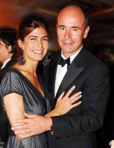Juliana Awada and Bruno Barbier