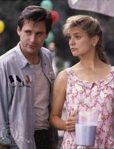 Harley Jane Kozak and Bill Pullman