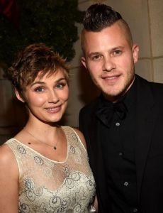 Brandon Robert Young and Clare Bowen