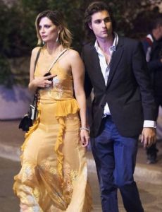 Mischa Barton and James Abercrombie (fashion model)