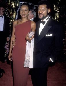 Laurence Fishburne and Victoria Dillard