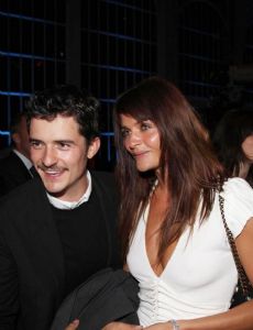 Orlando Bloom and Helena Christensen