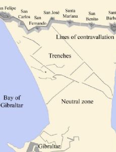 Lines of Contravallation of Gibraltar