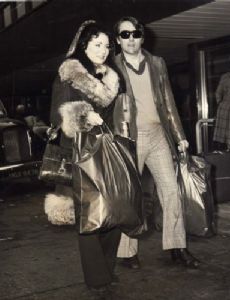 Robert Vaughn and Linda Staab