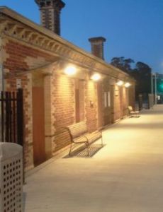 Clunes railway station, Victoria