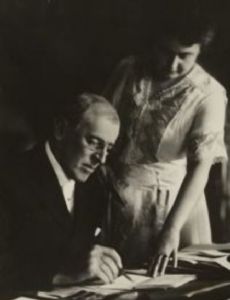 Woodrow Wilson and Edith Bolling Galt