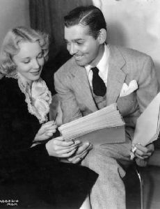 Virginia Bruce and Clark Gable