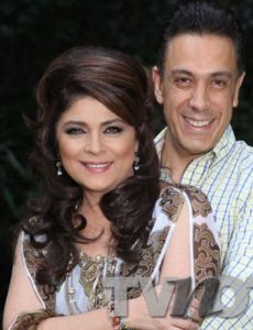 Omar Fayad and Victoria Ruffo