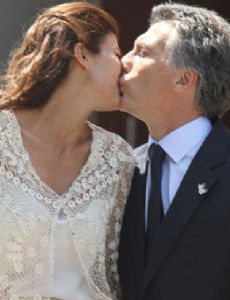 Mauricio Macri and Juliana Awada