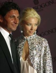 Tamara Beckwith and Giorgio Veroni