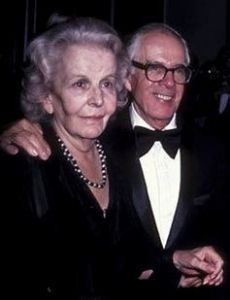 Harry Morgan and Eileen Detchon