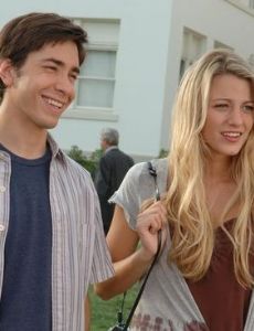 Justin Long and Blake Lively