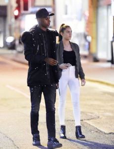 Marcus Rashford and Lucia Loi (I)