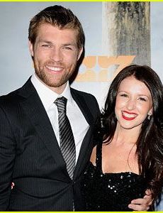 Liam McIntyre and Erin Hasan