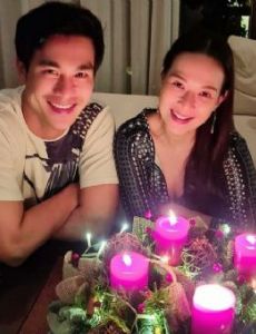 Andrea De Cruz and Pierre Png