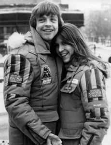 Carrie Fisher and Mark Hamill