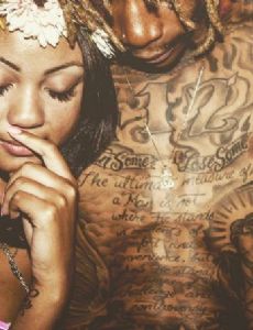 Wiz Khalifa and Yoshii (Model)
