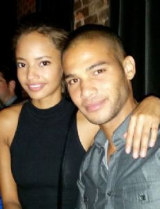 Malaika Firth and Nate Gill