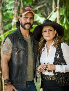 Marieta Severo and Juliano Cazarré