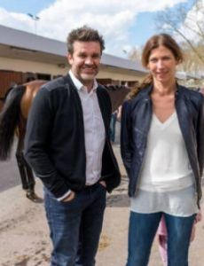 Hervé Mathoux and Maryline Olivie