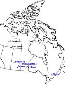History of Northwest Territories capital cities