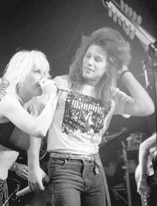 Lita Ford and Jon Bon Jovi