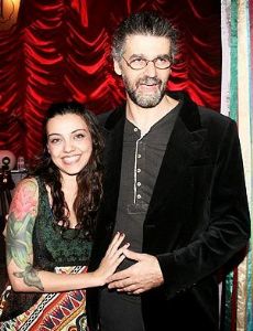 Letícia Persiles and Luiz Fernando Carvalho