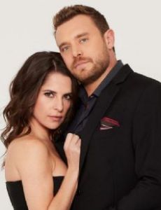 Billy Miller and Kelly Monaco