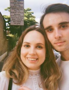 Meaghan Martin and Oli Higginson