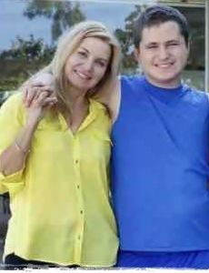 Isabella Hofmann and Steven Memel