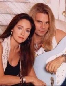 Olivia Hussey and David Glen eisley