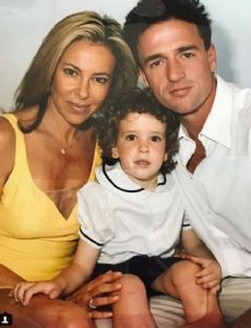 Ana Obregón and Alessandro Lecquio