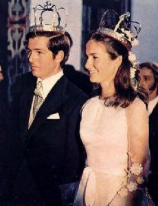 Princess Maria da Gloria, Duchess of Segorbe and Alexander, Crown Prince of Yugoslavia