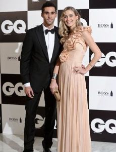Álvaro Arbeloa and Carlota Ruiz