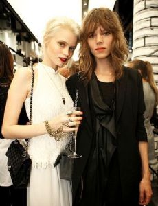 Freja Beha and Abbey Lee