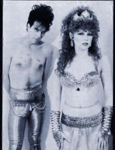 Lux Interior and Poison Ivy Rorschach