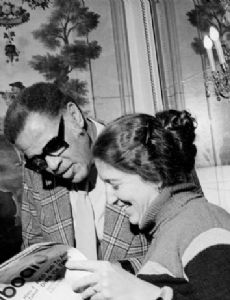 Dexter Gordon and Maxine Gordon (spouse)