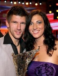 Jürgen Melzer and Mirna Jukic