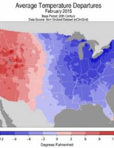 February 2015 North American cold wave