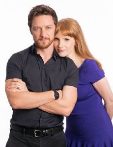 James McAvoy and Jessica Chastain