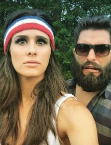 Brittany Furlan and Jordan Vogt-Roberts