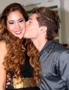 Ignacio Baladan and Melissa Paredes