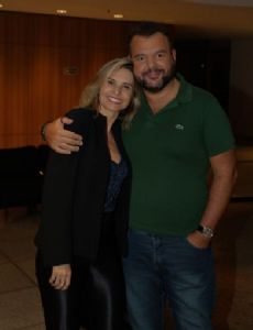 Paula Burlamaqui and Expedito Araújo