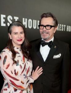 Gary Oldman and Gisèle Schmidt