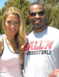 Jason Collins and Carolyn Moos