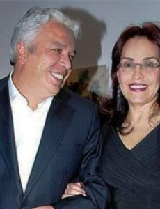 Carlos Alonso Lucio and Viviane Morales