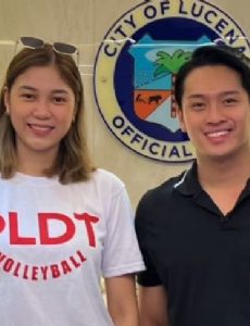 Mark Alcala and Mika Reyes